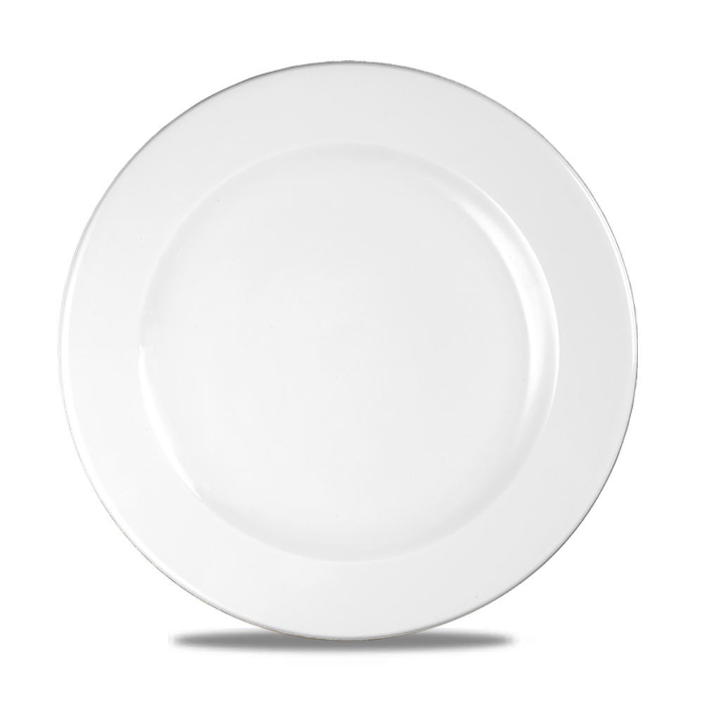 10" ¼ Plate (12-Pack)-Dinnerware-Churchill China-WHVP101-KAF Bar Supplies