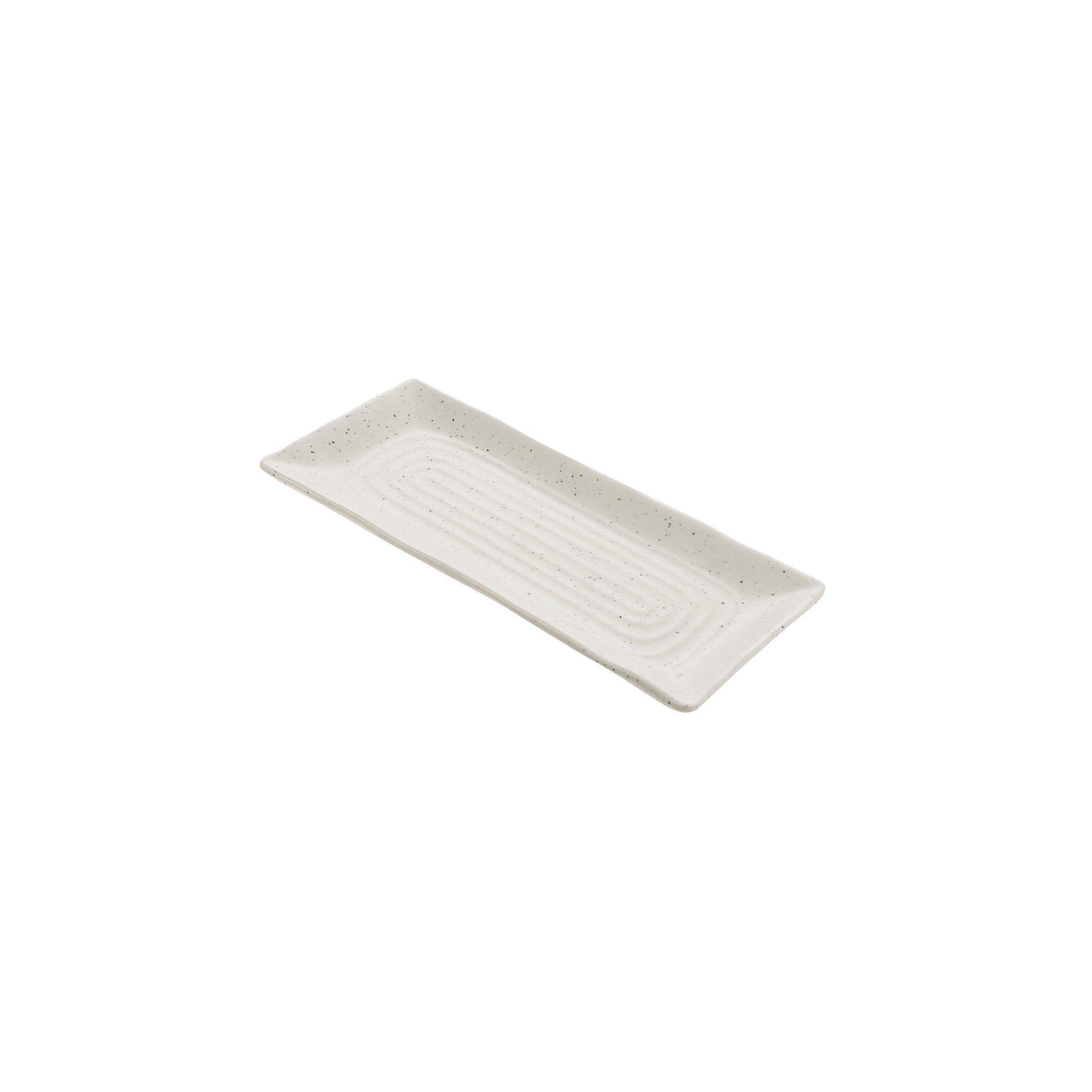 10" x 4" Stone Natural Infuse Rectangular Platter (2-Pack)-Dinnerware-Cheforward-INF106-KAF Bar Supplies